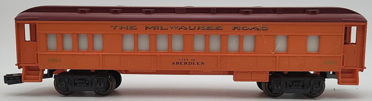 Lionel 6-9501 O Gauge Milwaukee Road Aberdeen Passenger Car EX/Box