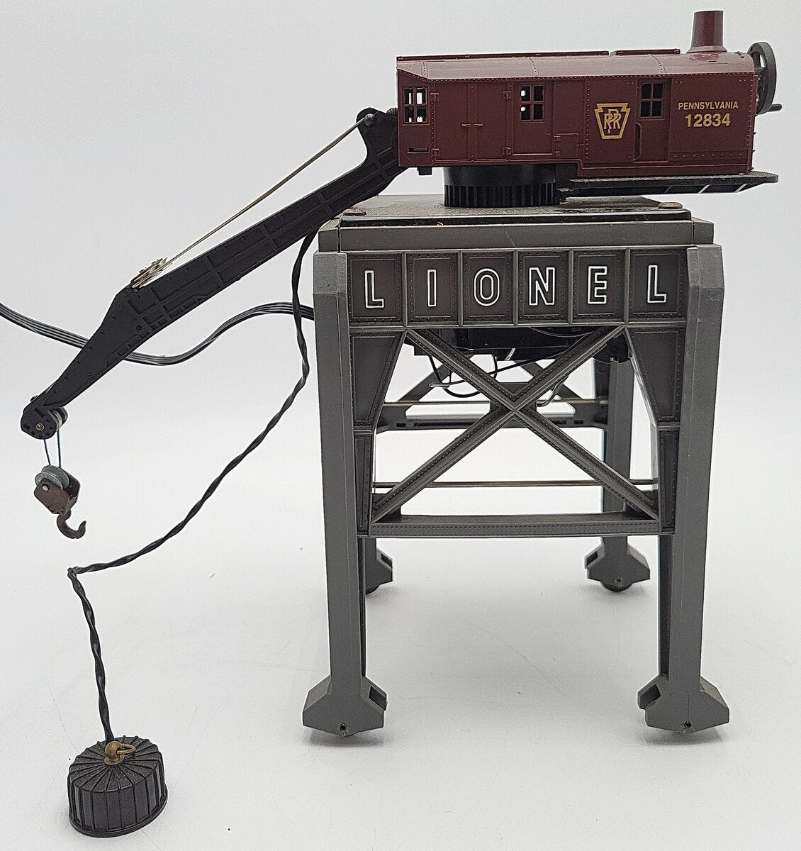 Lionel 6-12834 O Gauge Pennsylvania Railroad Gantry Crane VG/Box