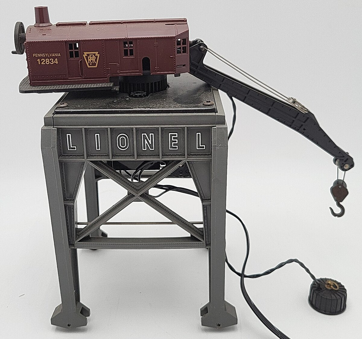 Lionel 6-12834 O Gauge Pennsylvania Railroad Gantry Crane VG/Box