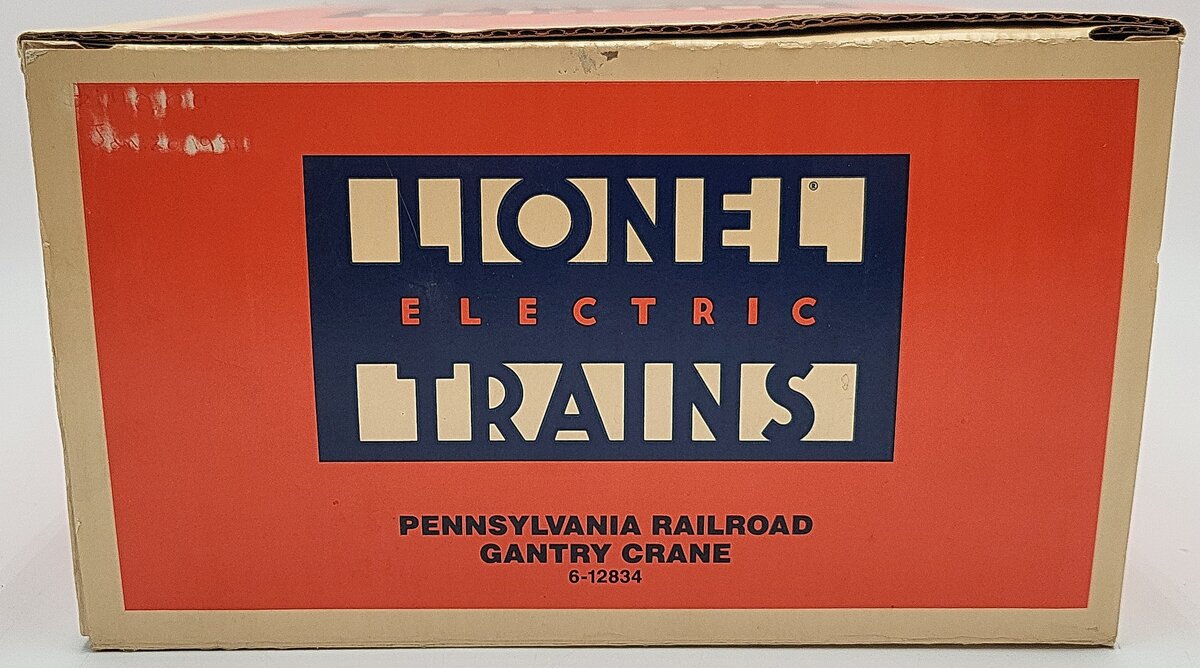 Lionel 6-12834 O Gauge Pennsylvania Railroad Gantry Crane VG/Box