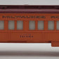 Lionel 6-9504 O Gauge Milwaukee Road "City Of Tacoma" Coach Car #9504 VG/Box