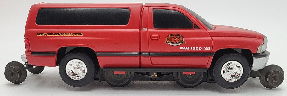 Lionel 6-18436 O Gauge New York Central Dodge Ram Track Inspection Truck EX/Box
