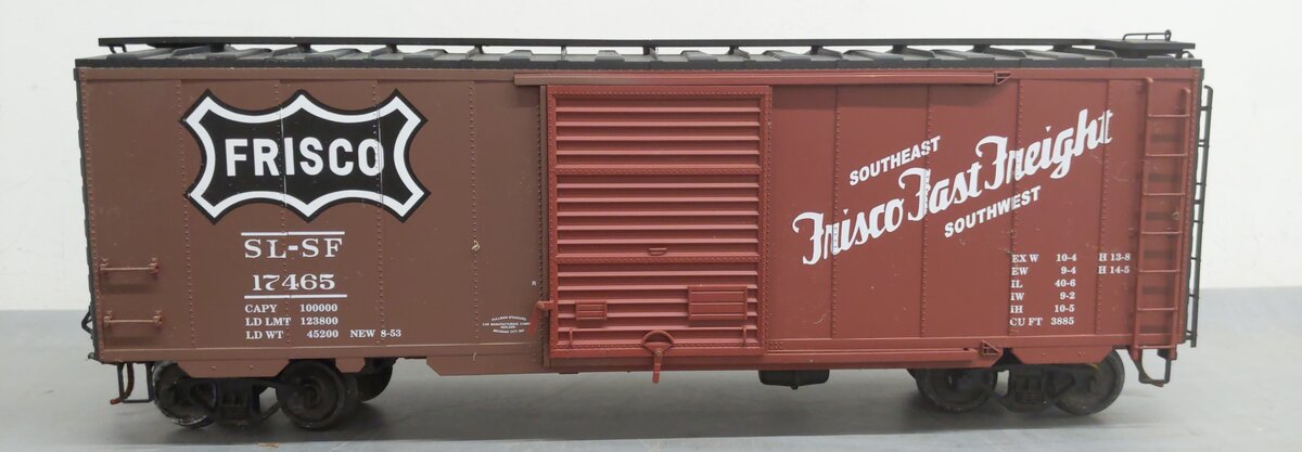 American Mainline G401-12 G Scale Frisco PS-1 Boxcar #17465 VG