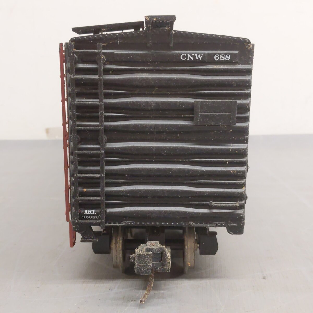 Aristo-Craft 46060-B G Scale Chicago & North Western 40' Steel Boxcar #688 VG