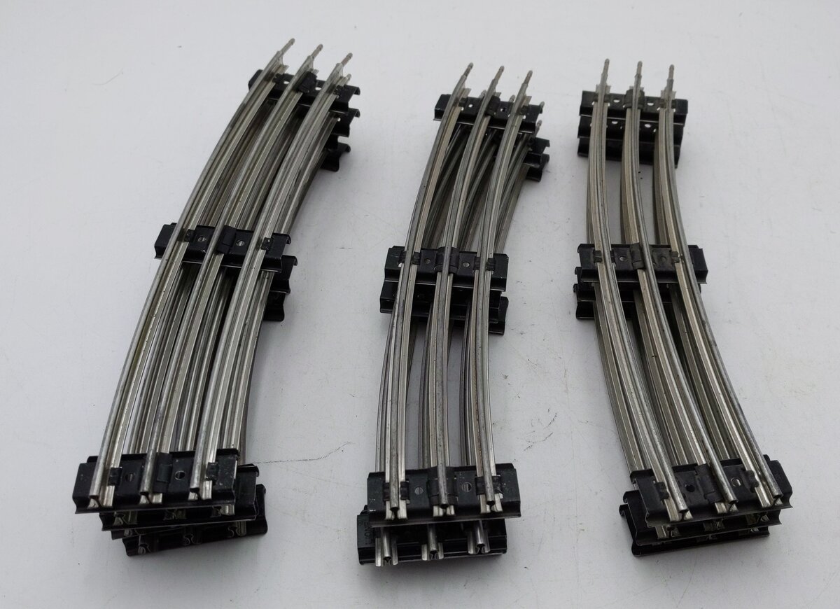 Lionel 6-12925 O Gauge 42 Inch Curved Track [10] VG