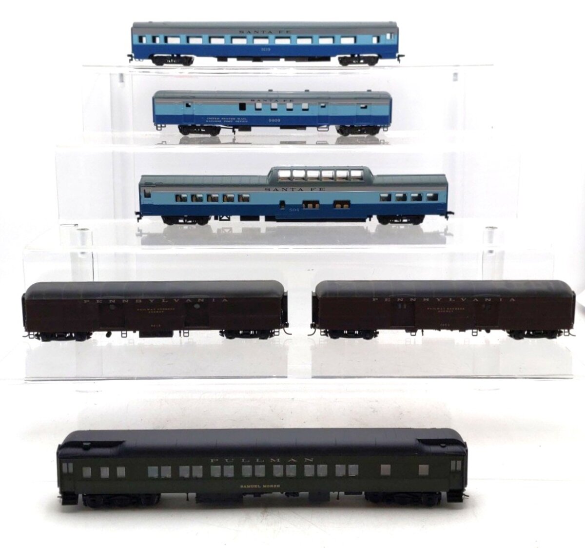 Rivarossi & Other HO Scale Assorted Passenger Cars [6] VG