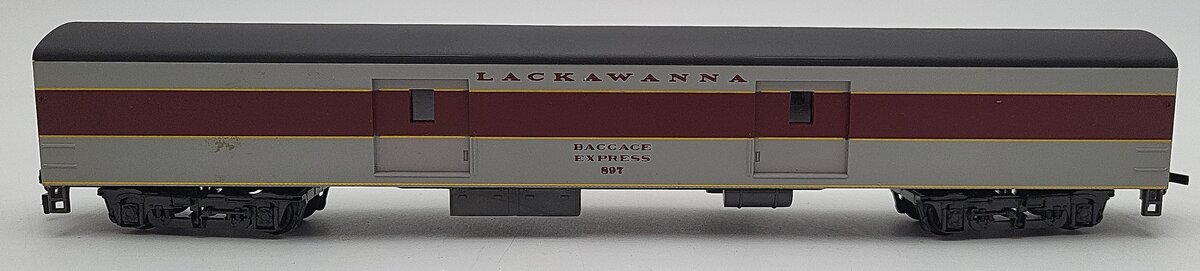 AHM 6407-L HO Scale Lackawanna Baggage Car #897 EX/Box