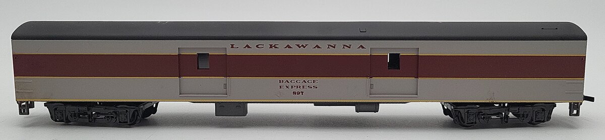 AHM 6407-L HO Scale Lackawanna Baggage Car #897 EX/Box