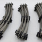 Lionel 6-65501 O Gauge Tubular 31" Diameter Curved Track (13) VG