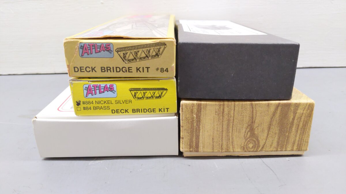 Atlas and Others HO Assorted Kits 203, 84, 884, 705, 124 [5] EX/Box