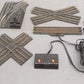 Lionel O Gauge Assorted Track Switches and Crossovers with Controllers [7]