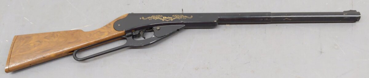 Daisy 105B Vintage BB Gun w/ Gold Decal EX