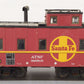 Aristo-Craft 42106 Santa Fe Long Steel Caboose #999506 (Metal Wheels) VG