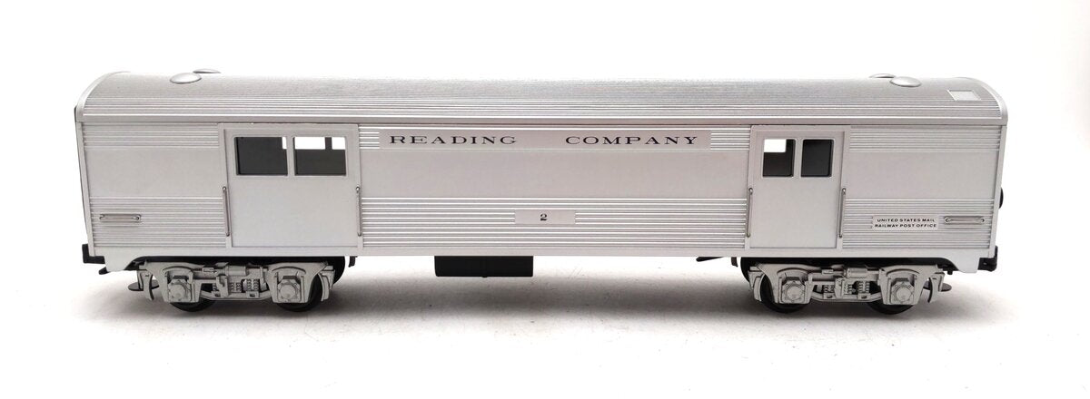 MTH 30-6133B O Gauge Reading Baggage Car #2 LN