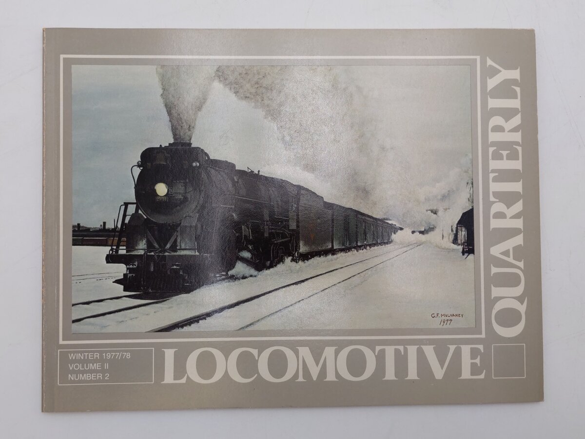 Locomotive Quarterly Winter 1977/78 Vol.II No.2 Paperback Book By Jack W Jarrell EX