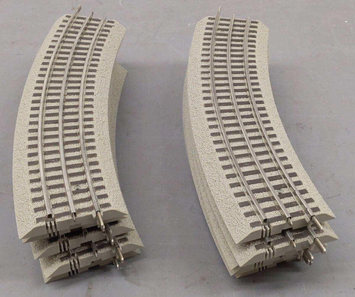 Lionel 6-12043 O Scale FasTrack O48 Curved Track [10] VG