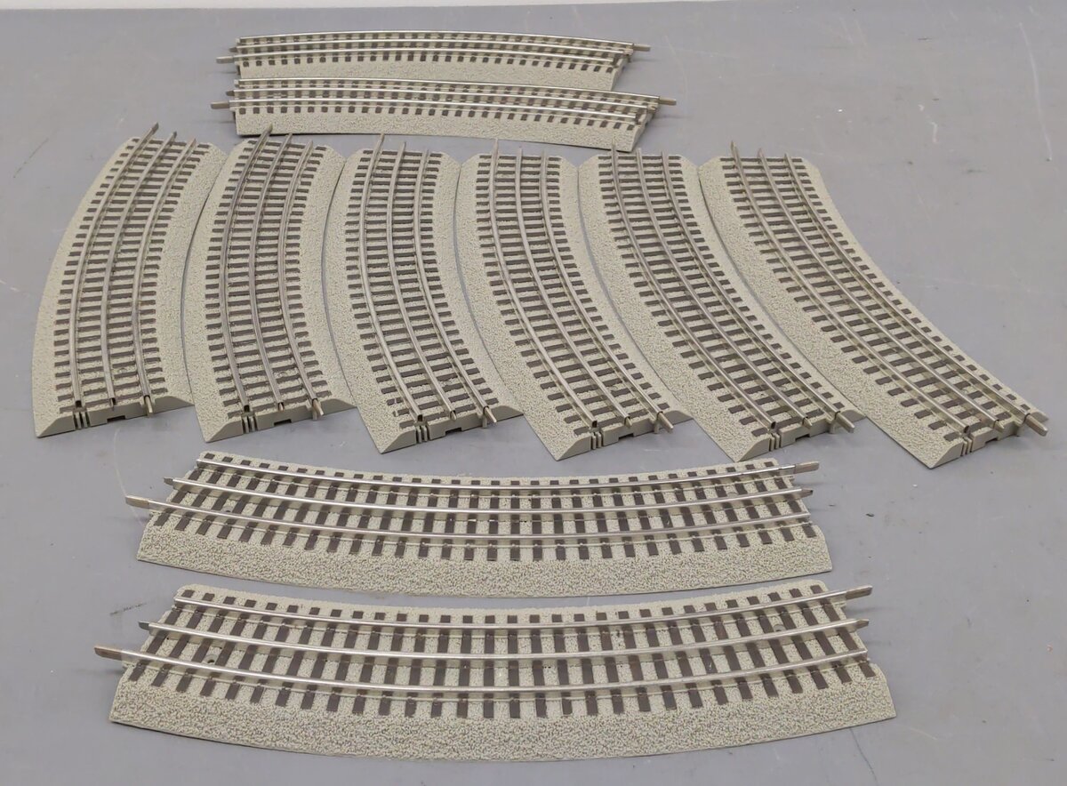 Lionel 6-12043 O Scale FasTrack O48 Curved Track [10] VG