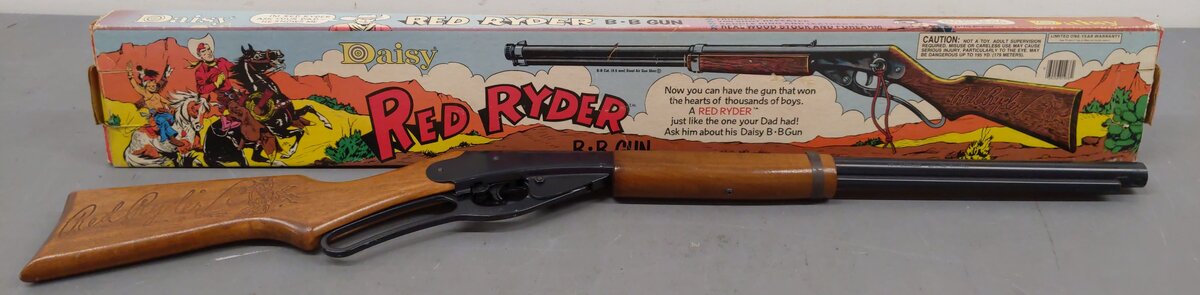 Daisy 1938 B Red Ryder BB Gun VG/Box