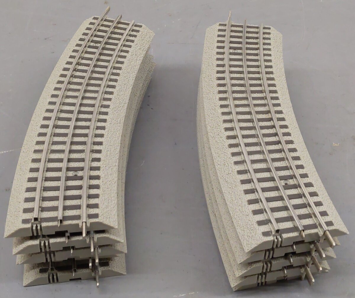 Lionel 6-12056 FasTrack O60 Curved Track Lot [10] VG