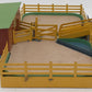 American Flyer 771 Vintage S Operating Cattle Stockyard With Stock Car 736 VG