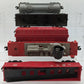 Lionel O Gauge Assorted Freight Cars: #6342, #25000, #6014, #6822, & #6465 [5]