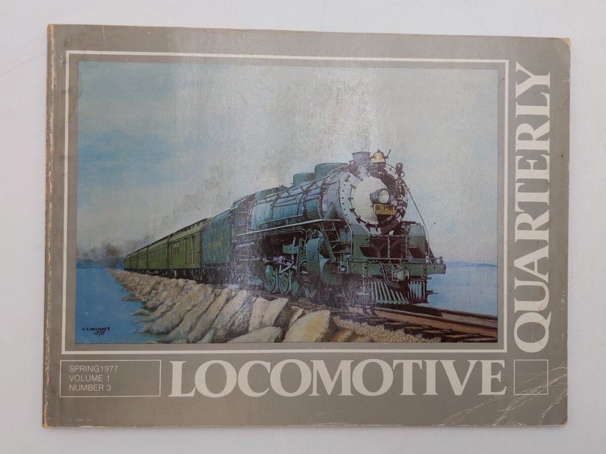 Locomotive Quarterly Spring 1977 Vol.1 No.3 Paperback Book By Jack W. Jarrell VG