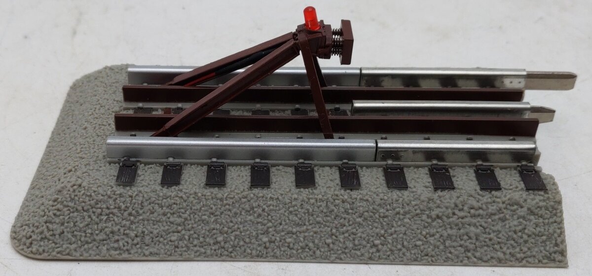 Lionel 6-12035 O Gauge FasTrack Lighted Bumper VG