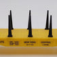 Lionel 6-16375 O Gauge New York Central Flatcar with Stakes EX