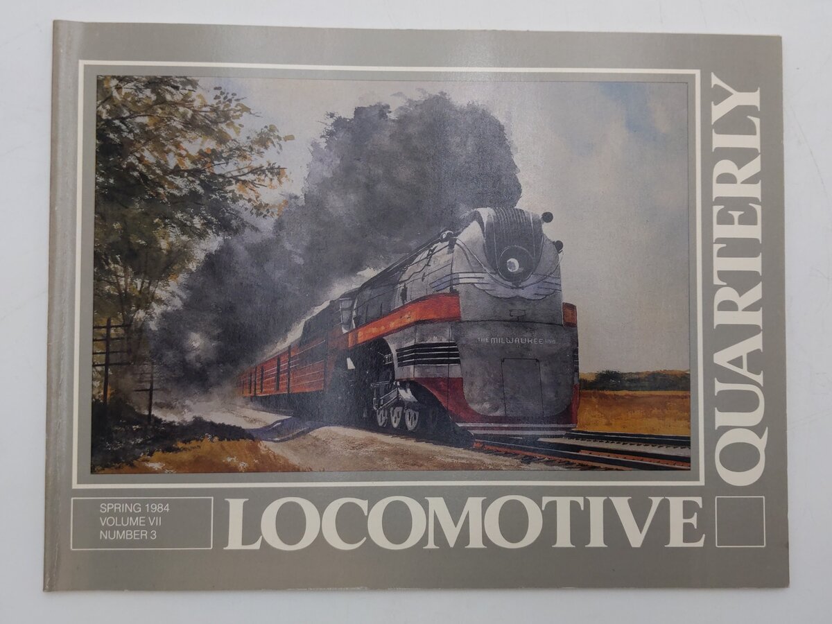 Locomotive Quarterly Spring 1984 Vol.VII No.3 Paperback Book By Jack W. Jarrell VG