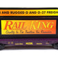MTH 30-7699 O Gauge MTH Flatcar w/ Railking Billboard NIB