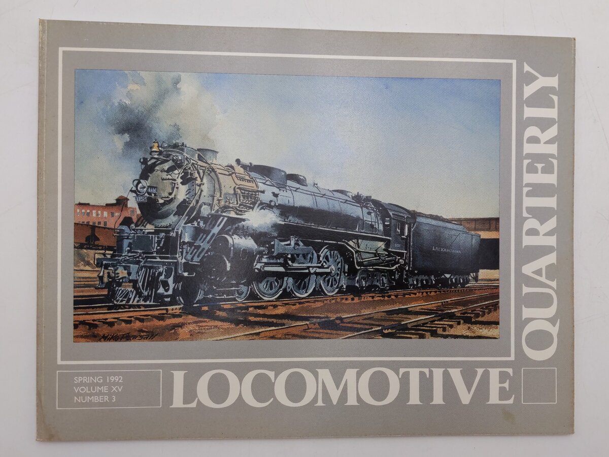 Locomotive Quarterly 1992 Spring Vol 15 #3 Paperback Book By Jack W. Jarrell EX