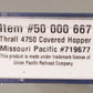 Atlas 50000667 N Scsle Missouri Pacific TM Thrall 4750 Hopper #719677