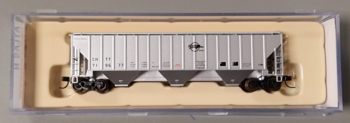 Atlas 50000667 N Scsle Missouri Pacific TM Thrall 4750 Hopper #719677