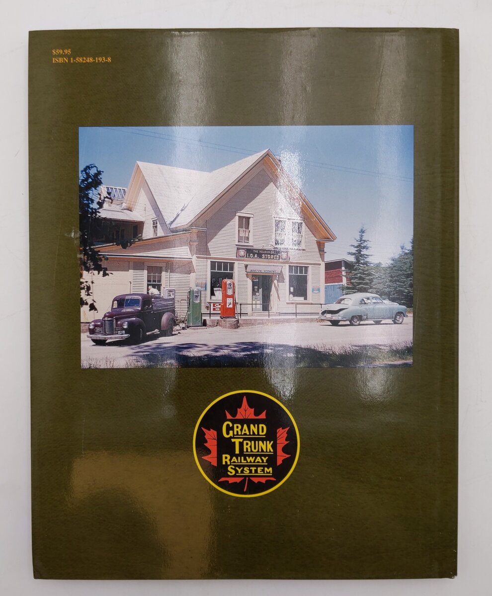 Trackside Grand Trunk New England Lines W/ John Ames Hardcover Book VG