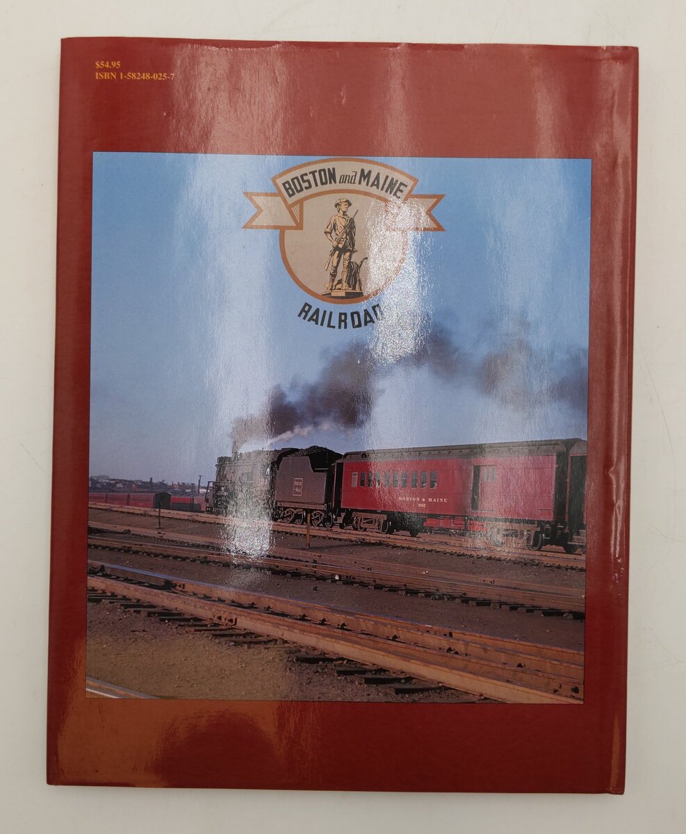 Boston & Maine Trackside with Arthur E. Mitchell Hardcover Book Carl R. Byron EX