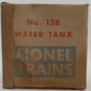 Lionel 138 Vintage O Gauge Postwar Operating Water Tower VG/Box