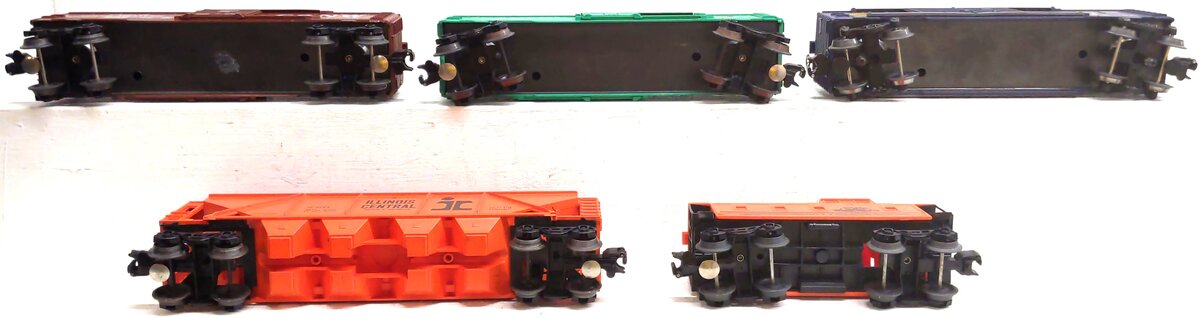 Lionel Assorted O Gauge Freight Cars: 9077, 9786, 9749, 9747, 9264 [5] EX