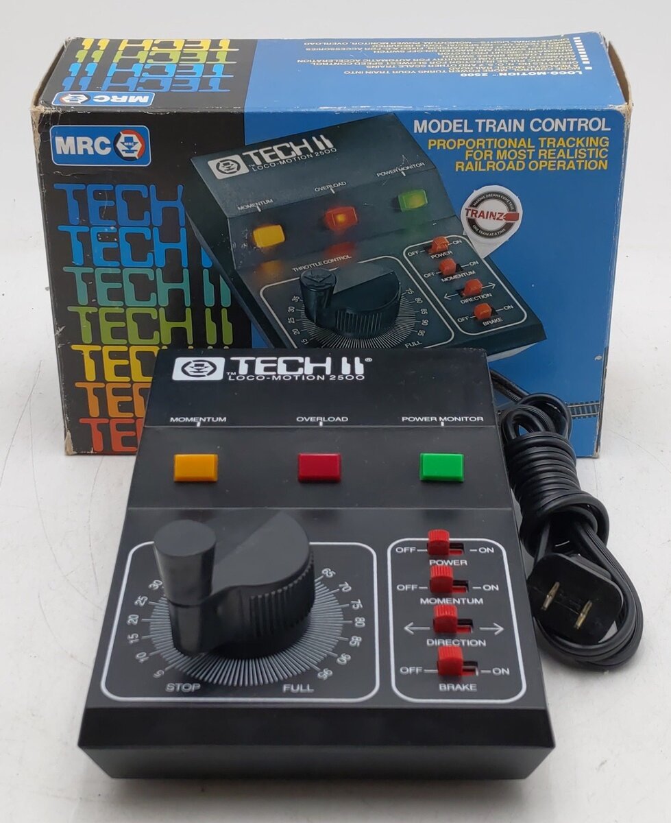 MRC 2500 HO Loco-Motion Tech II Model Train Control EX/Box