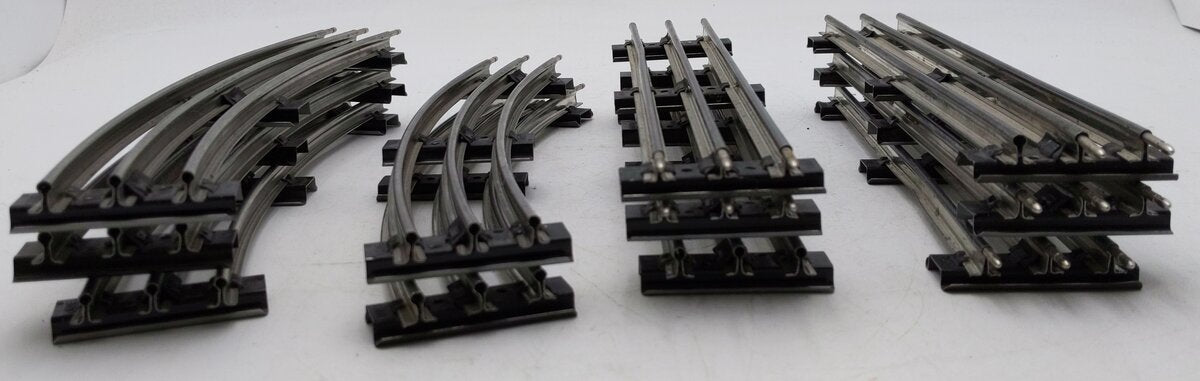 Lionel O Gauge Tubular Curved & Straight  Track Sections [11] VG