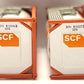 JTC Model Trains 205225 N SCF 20' Standard Tank Container (Pack of 2) EX/Box