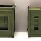 JTC Model Trains 205276 N Military Series 20'''' Std Tank Container (Pack of 2) EX/Box