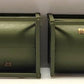 JTC Model Trains 205276 N Military Series 20'''' Std Tank Container (Pack of 2) EX/Box