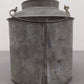 Vintage Burlington Route Railroad Oil Water Kerosene Lamps Can with Lid