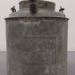 Vintage Burlington Route Railroad Oil Water Kerosene Lamps Can with Lid