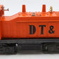 Lionel 6-8111 O Gauge DT&I NW-2 Switcher Diesel Locomotive EX