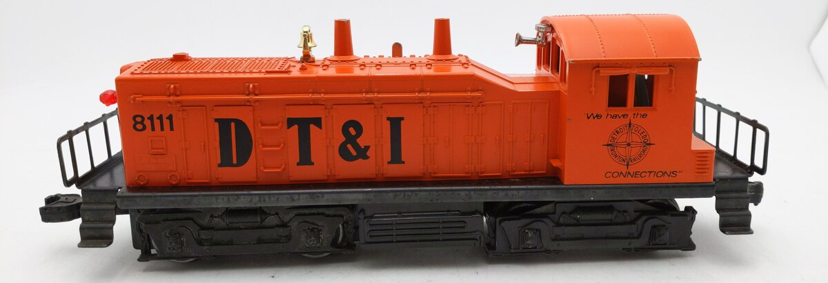 Lionel 6-8111 O Gauge DT&I NW-2 Switcher Diesel Locomotive EX