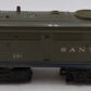 Lionel 221 Vintage O Santa Fe Olive Drab Alco A Diesel Locomotive VG
