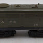 Lionel 221 Vintage O Santa Fe Olive Drab Alco A Diesel Locomotive VG