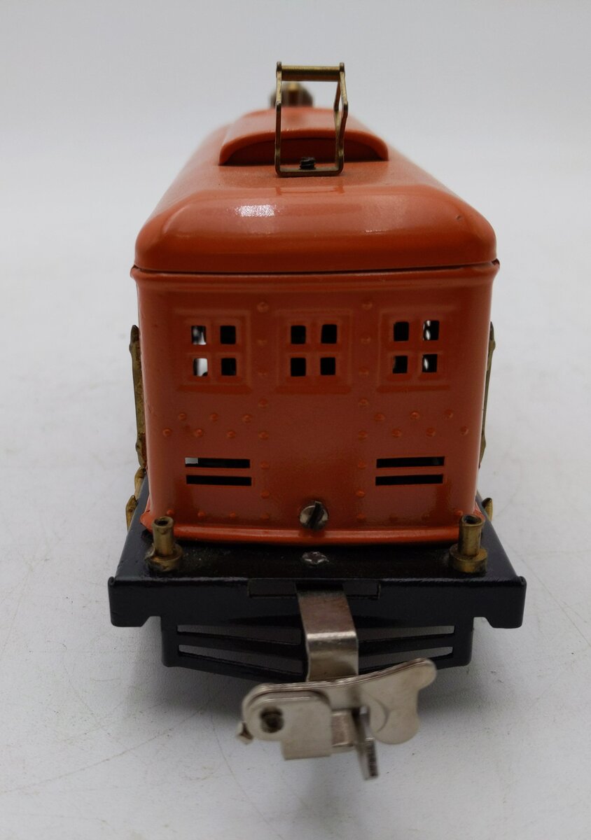 Lionel 248 0-4-0 Tinplate  Powered Electric Locomotive (Orange /Peacock) Painted