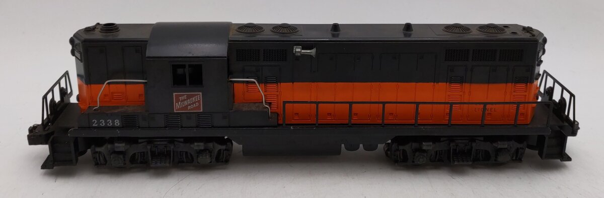 Lionel 2338 Vintage O Gauge Milwaukee Road Powered GP-7 Diesel Locomotive EX